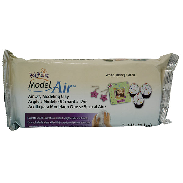 M00112x2 MOREZMORE 2 Pack Polyform Sculpey Air-Dry Polymer Clay