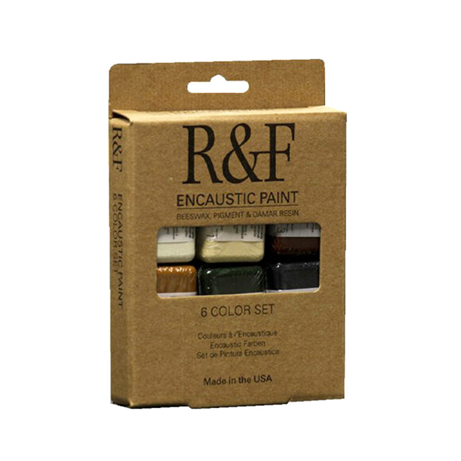 R&F Encaustic Earth Tones Set of 6 (Special Order)