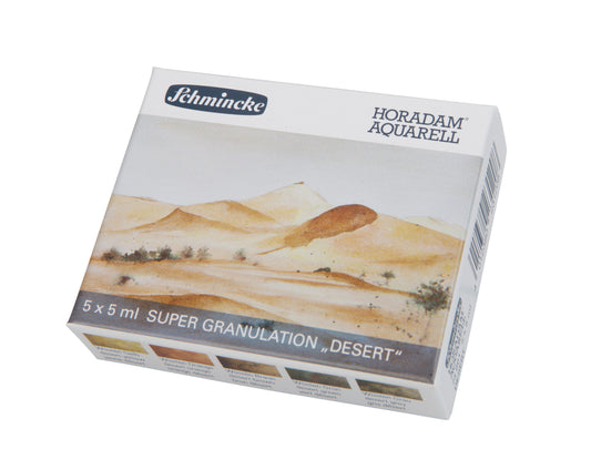 Schmincke HORADAM AQUARELL Supergranulation Watercolour Desert Set of 5 x 5ml Now or Never