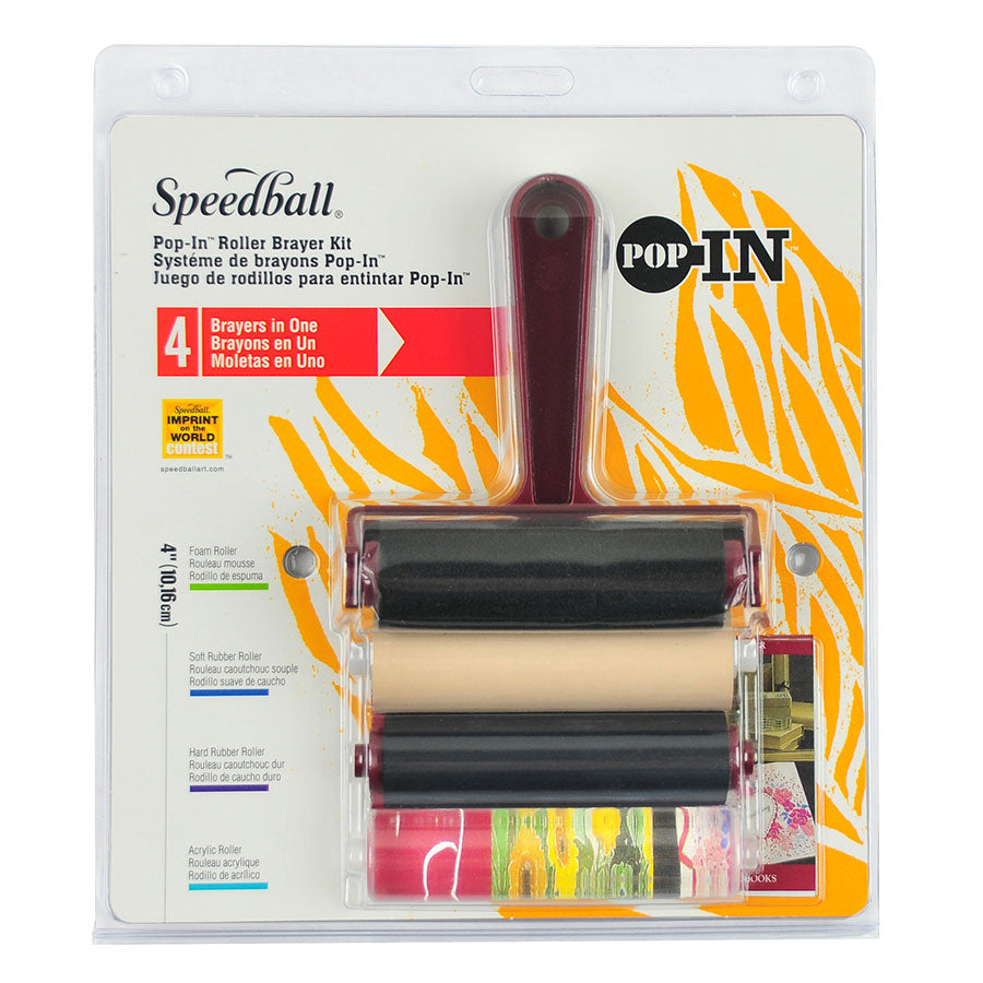 Speedball 4 Pop-In Hard Brayer – ARCH Art Supplies
