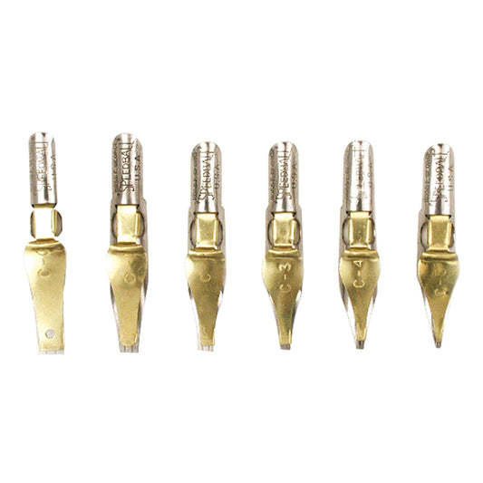 Speedball Series C Flat Drawing & Lettering Nibs