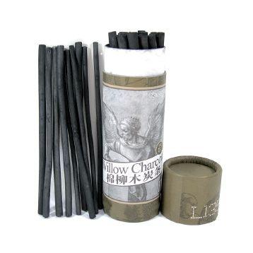 ARTISTS NATURAL WILLOW CHARCOAL 5-8MM STICKS 20 PACK CARDED