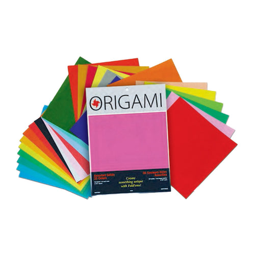 Yasutomo Origami Papers 5 7/8" - Assorted Colour pack of 35 sheets
