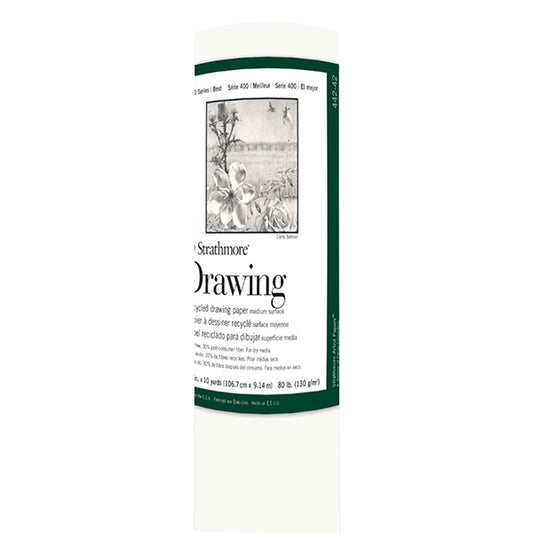 Strathmore 400 Series Recycled Drawing 130gsm Roll 42" x 10yd