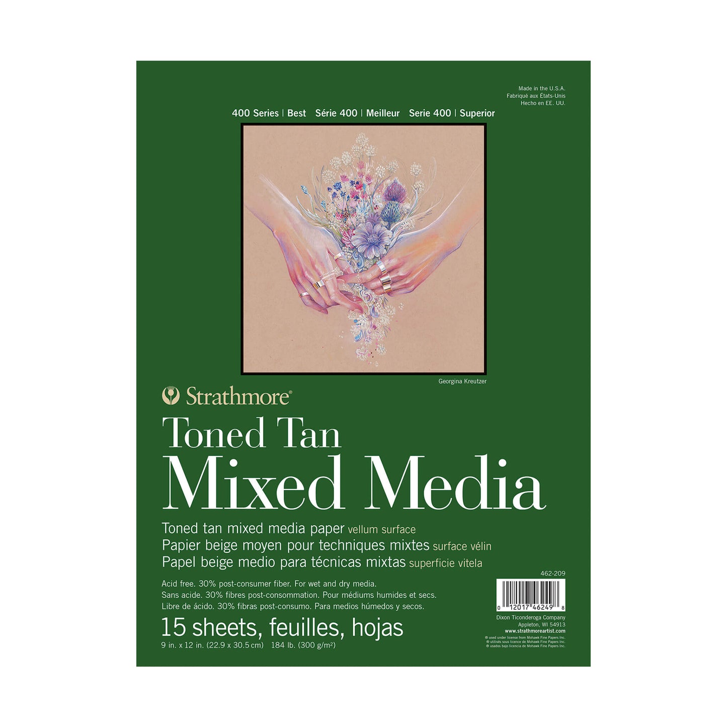 Strathmore 400 Series Toned Mixed Media Paper Pads