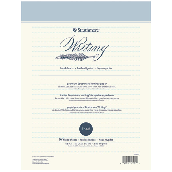 Strathmore 500 Series Writing Pad 8.5" x 11"