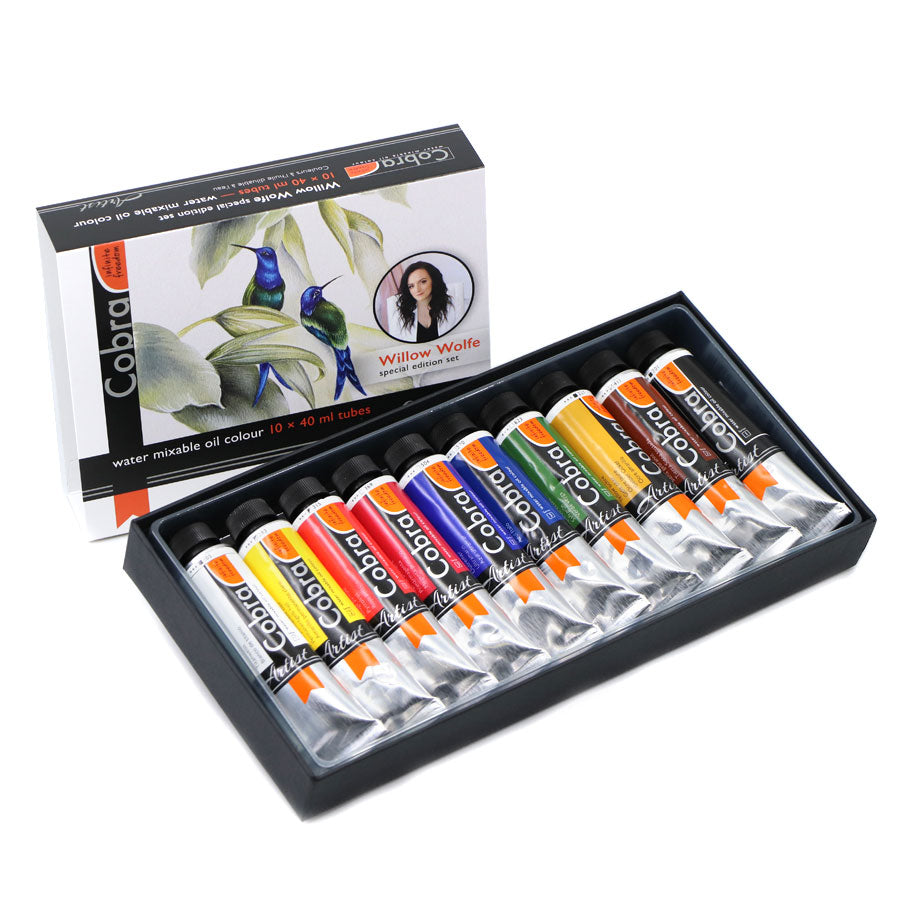 thumbnail image 2 of Cobra Oil Color Brush Set Series 215 (No. 10-16) - LastPrice 2 of 13