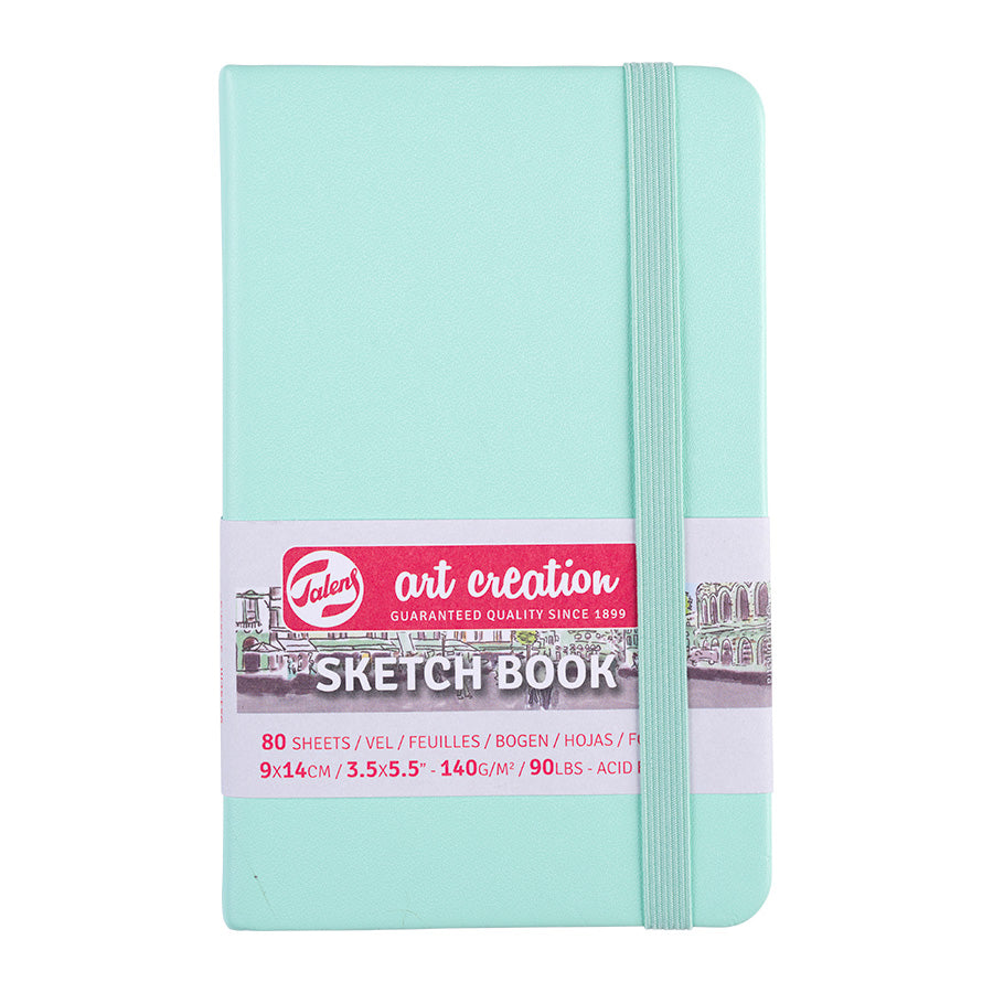 Royal Talens T9314-014M 441750 Talens Art Creation Sketchbook, Drawing  Notebook, 4.7 x 4.7 inches (12 x 12 cm), Pastel Pink