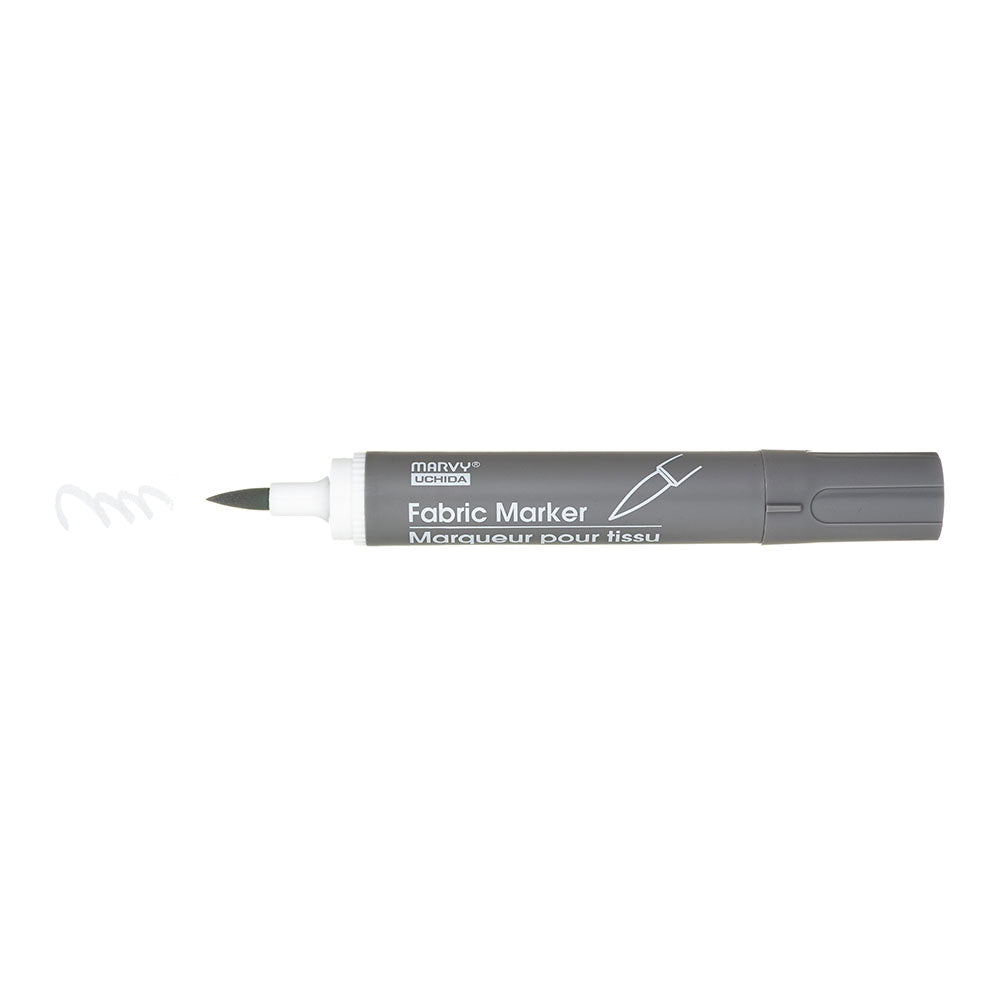 Uchida Cool Grey Permanent Fine Point Fabric Marker