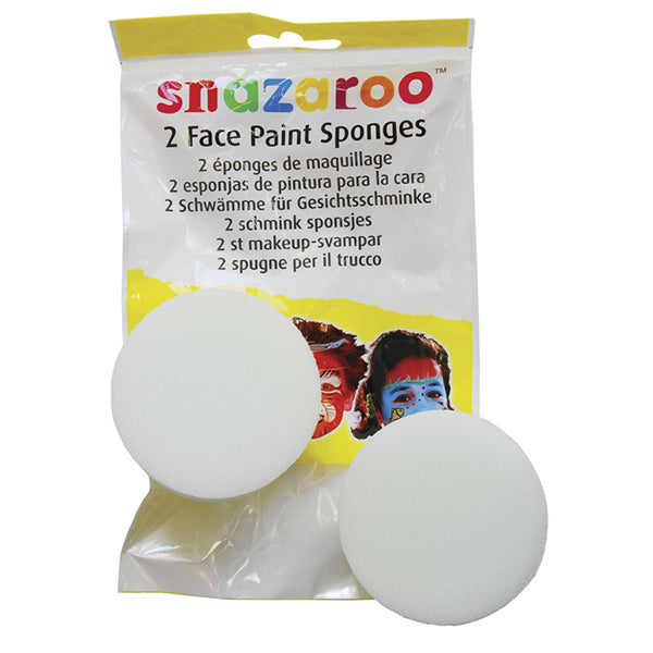 High Density Sponge - Set of 2 Face Paint Sponges