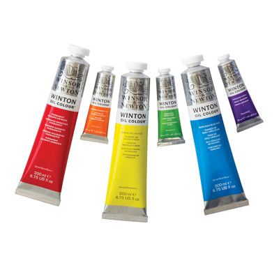 Winton Oil Colours - Orange or Red or Purple