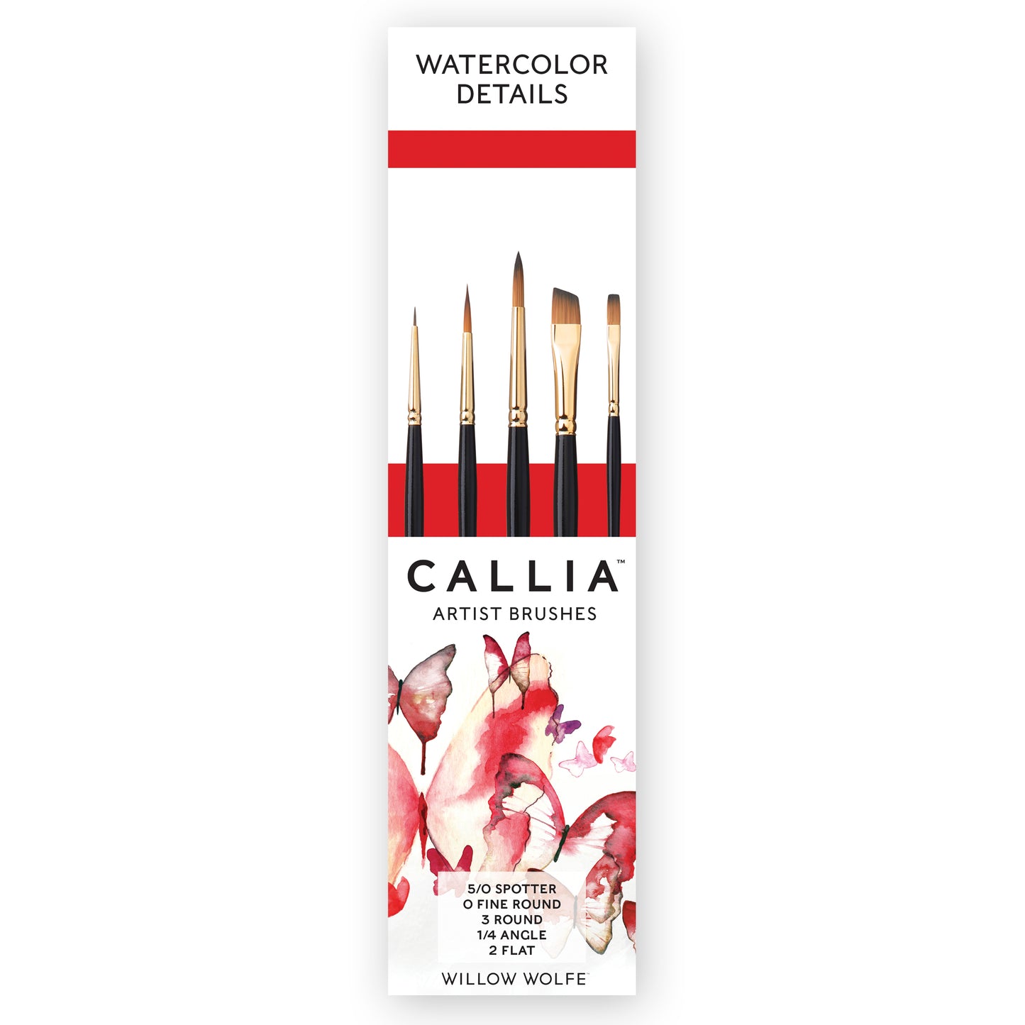 Willow Wolfe Callia Watercolour Detail Set
