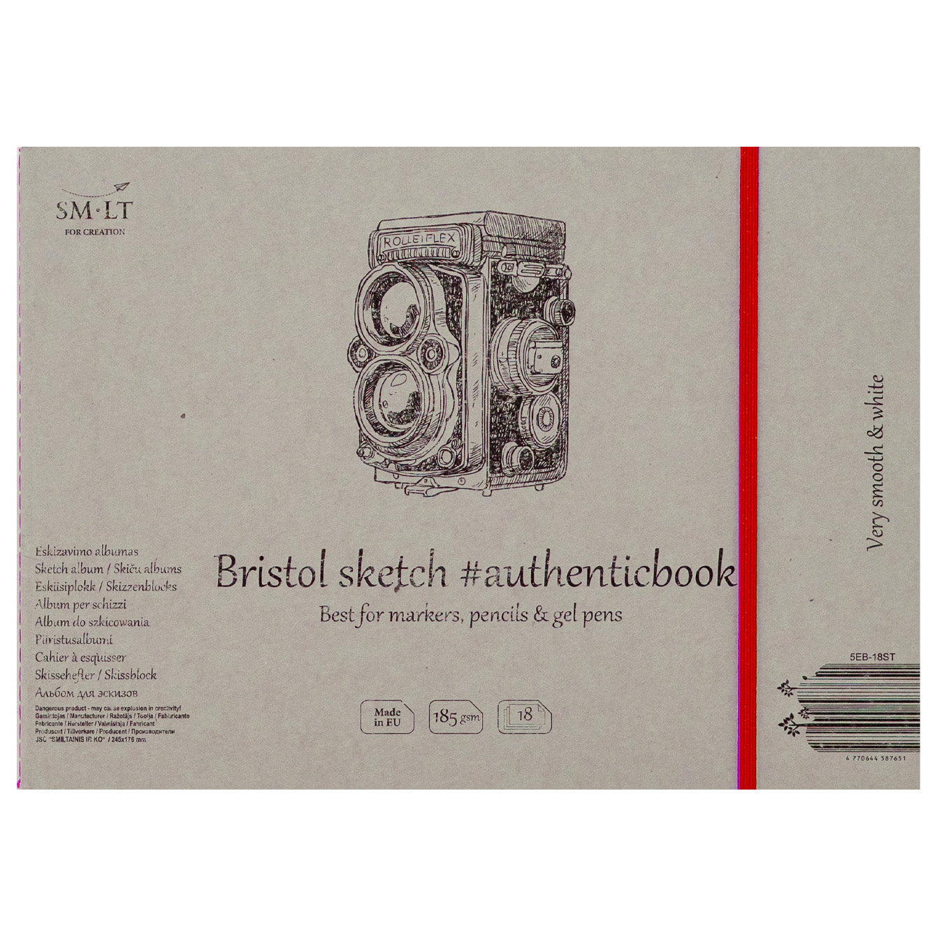 SM•LT #authenticbook Bristol Album – 9 x 7 – Opus Art Supplies