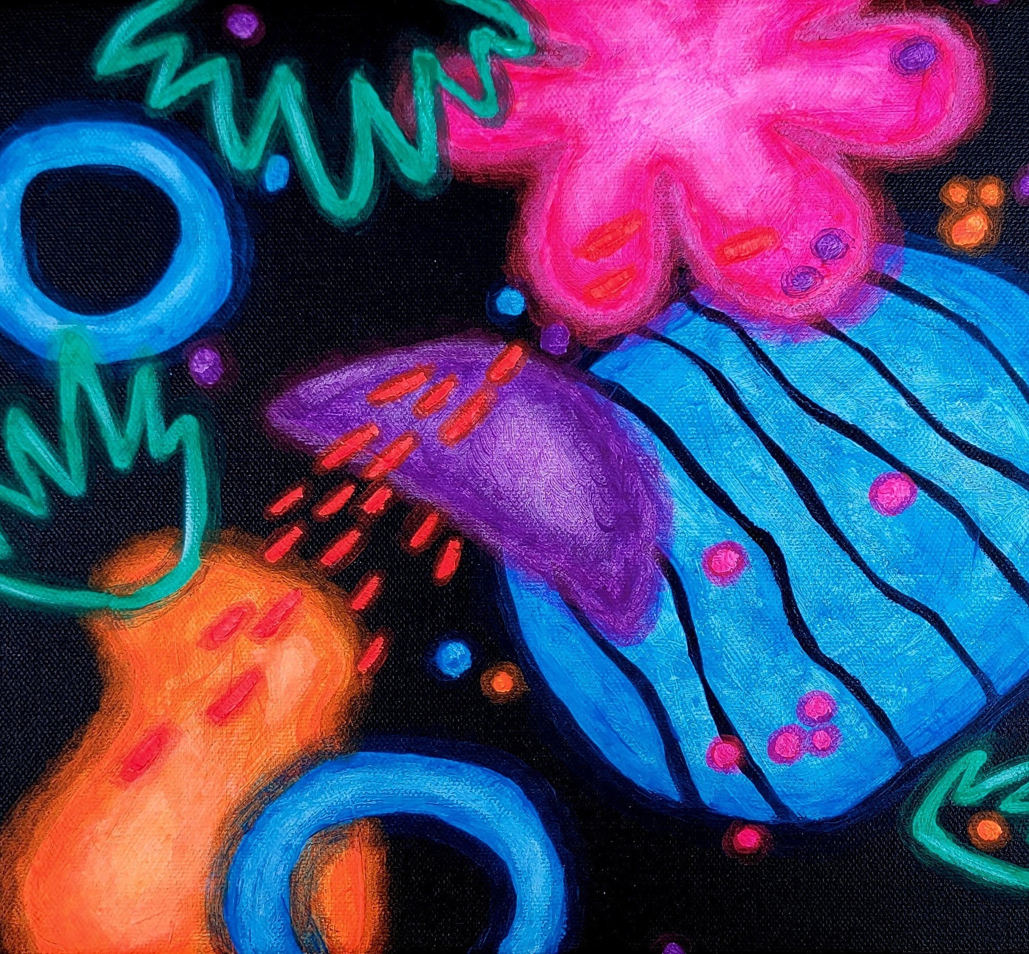 Liquitex Project: Glowing Forms with Liquitex BASICS Acrylic