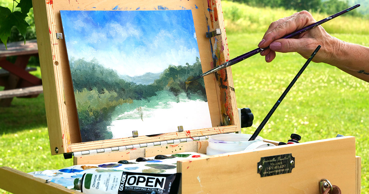 The Acrylic That Works at Your Pace: Golden OPEN Acrylics Explained