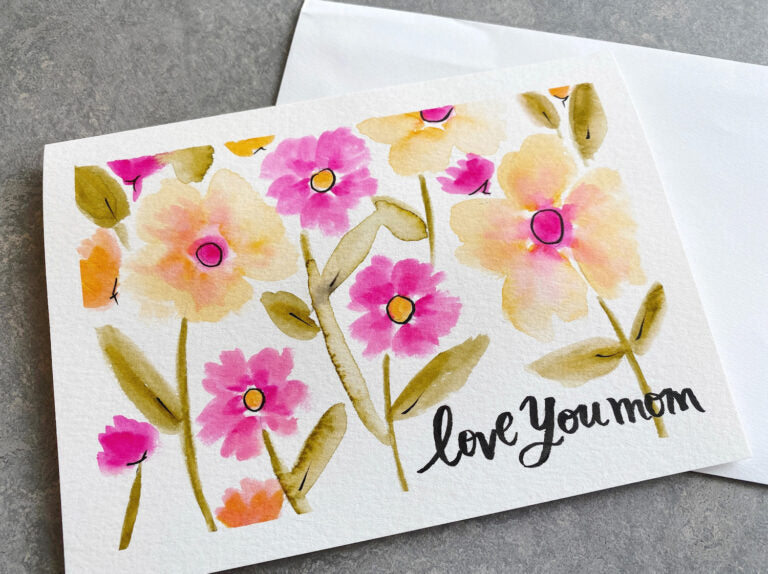Finished Mother's day Card
