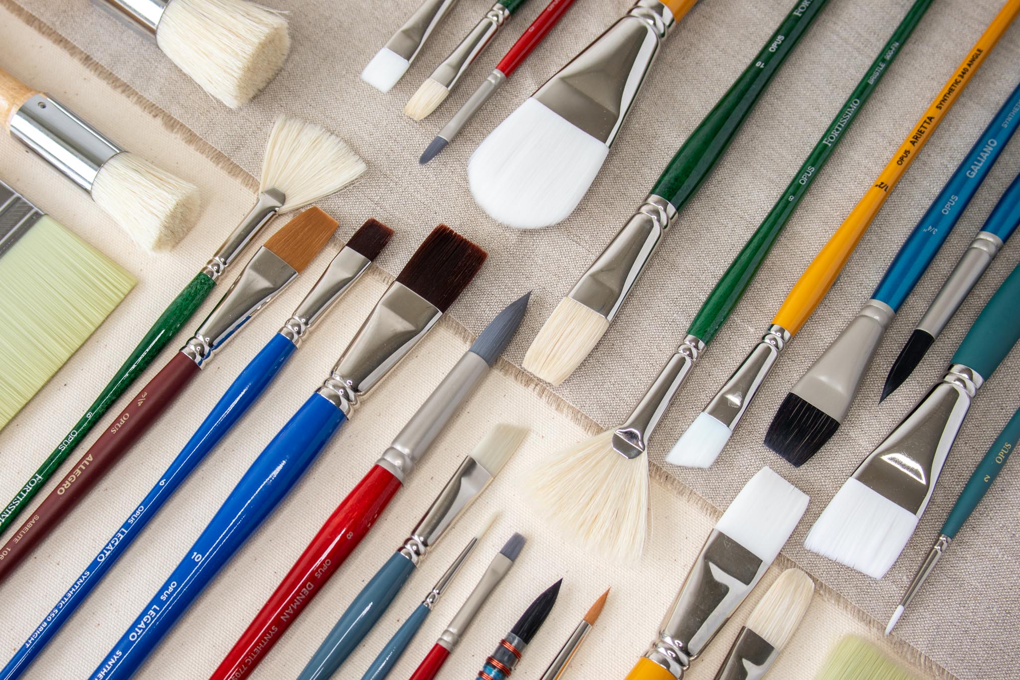 A Brush With Purpose: Understanding Brush Shapes and the Marks They Make