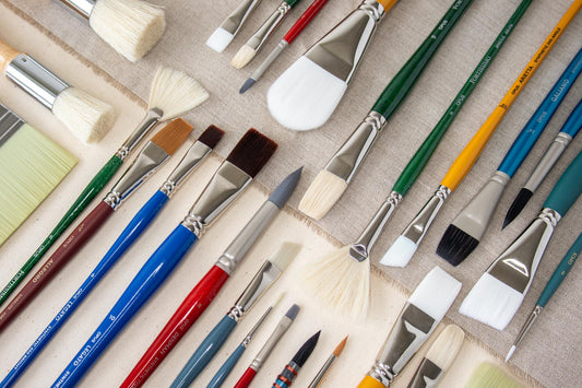 A Brush With Purpose: Understanding Brush Shapes and the Marks They Make