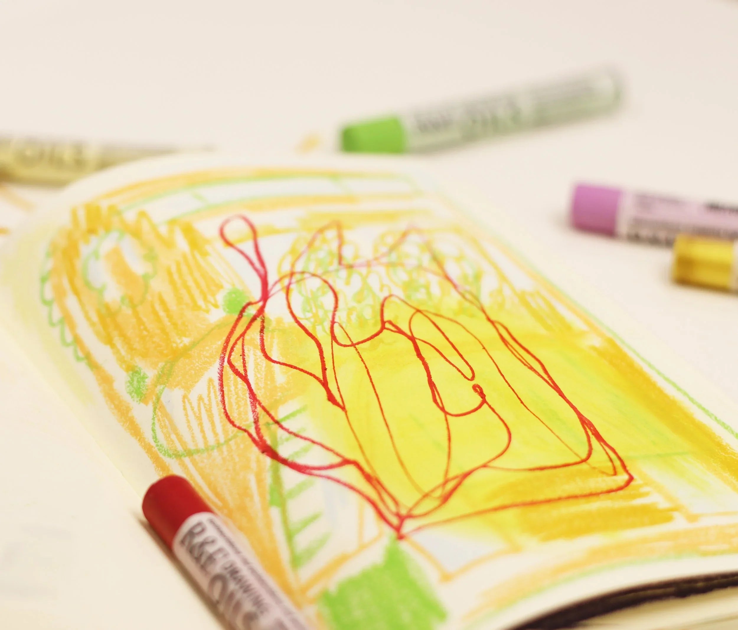 Drawing Oils Used on Papers