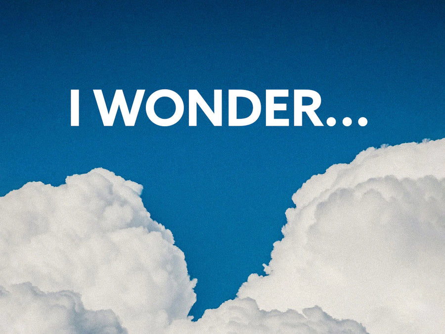 It Starts With Wonder...