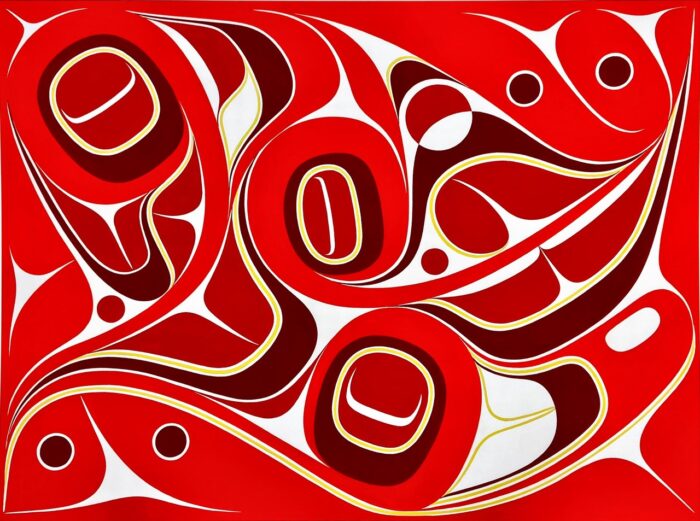 An artwork by Indigenous Artist Rande Cook
