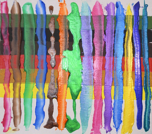 Layering and Mixing with GOLDEN Iridescent and Interference Acrylic Paints