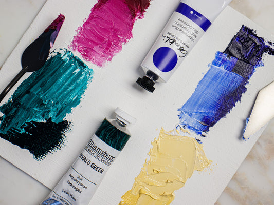 Williamsburg vs. Gamblin Oil Paints: A Detailed Comparison for Artists