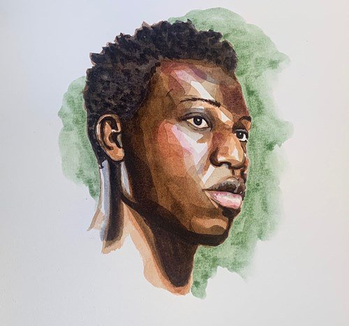 Step-By-Step Study: Painting A Portrait With Watercolour (Deeper Skin Tones)