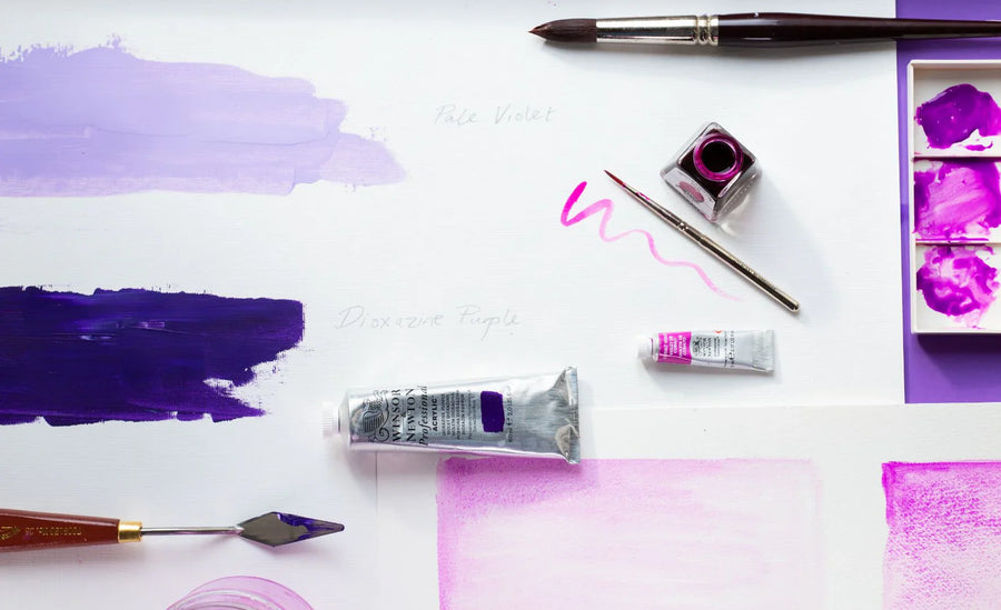 Winsor & Newton Purples