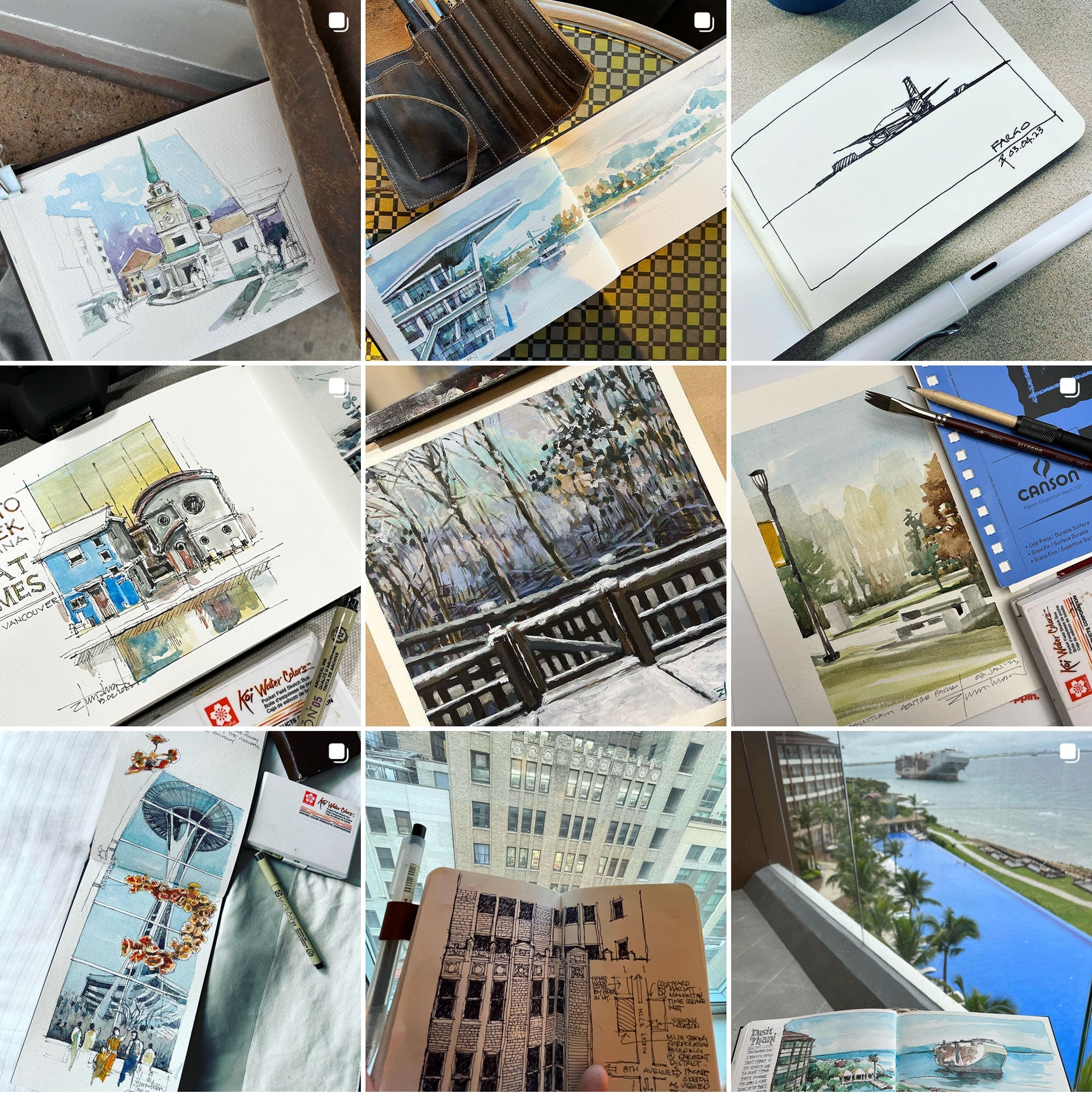 Gallery of Zandro Tumaliuan's work