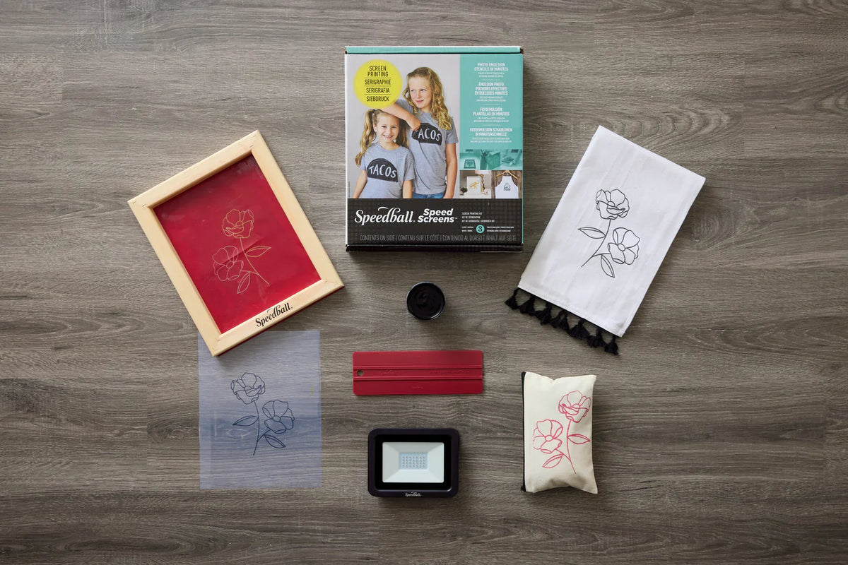 Kickoff & Canvas: Screen Print Your Own Pencil Pouch!