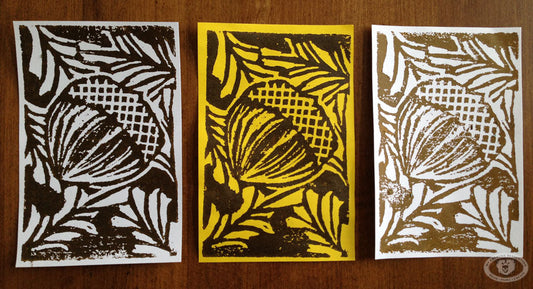 Linocut Printing with Regan Shrumm