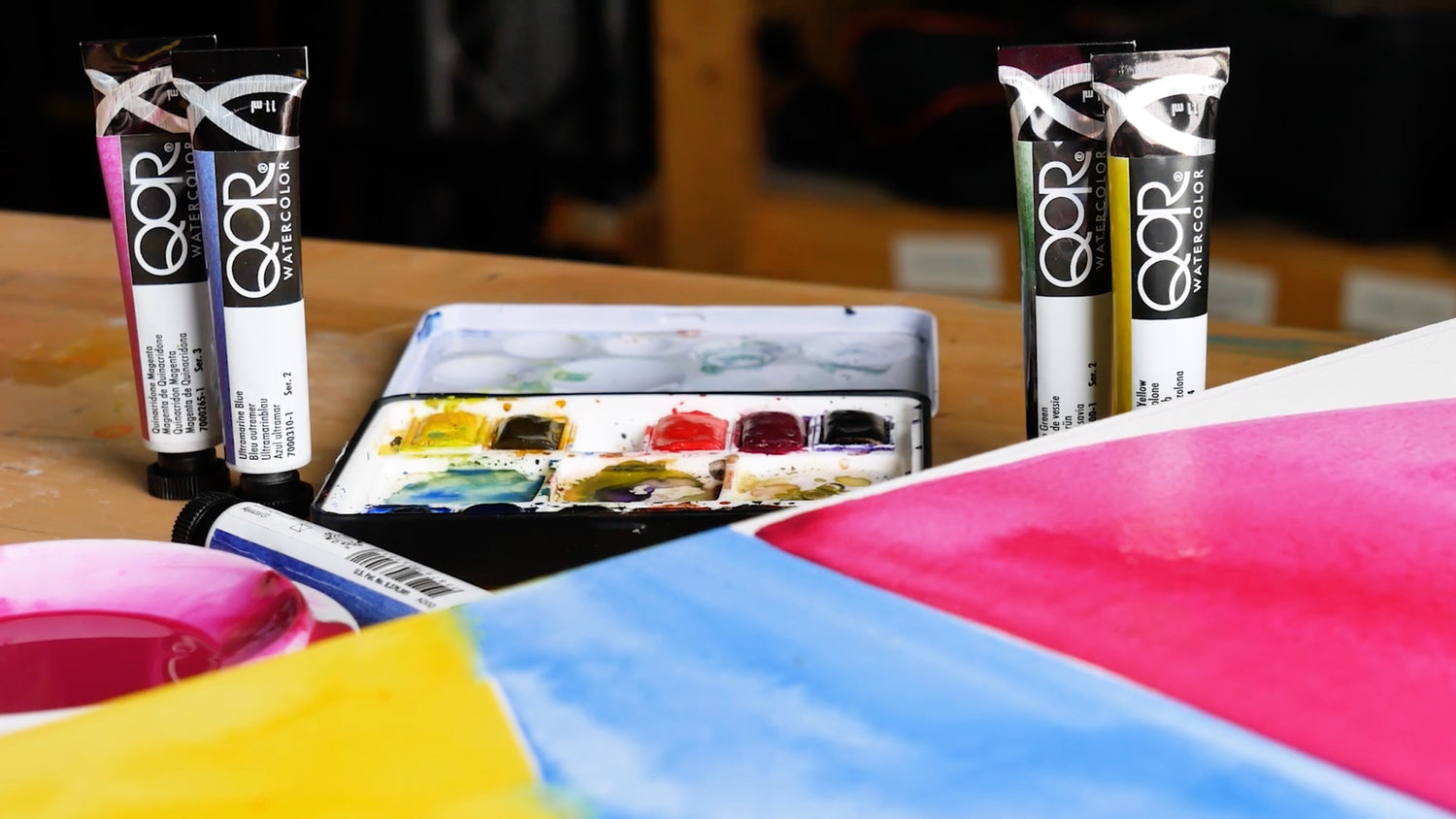 QoR Watercolors