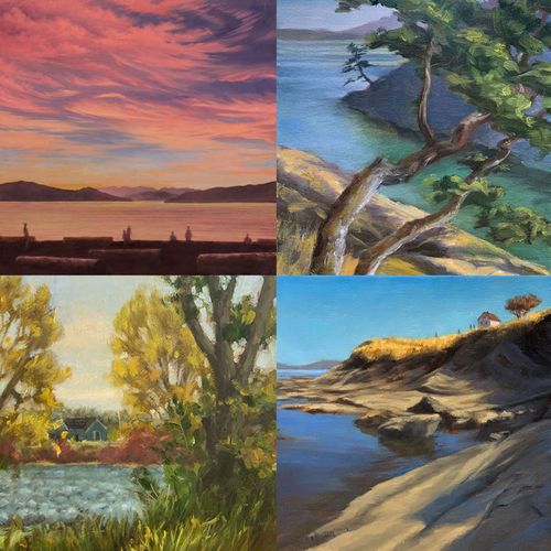 Landscape Painting: Composition & Colour Harmony with Cara Bain