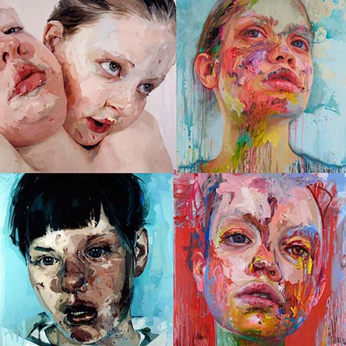 Jenny Saville: Expressive Colour & Mark Making