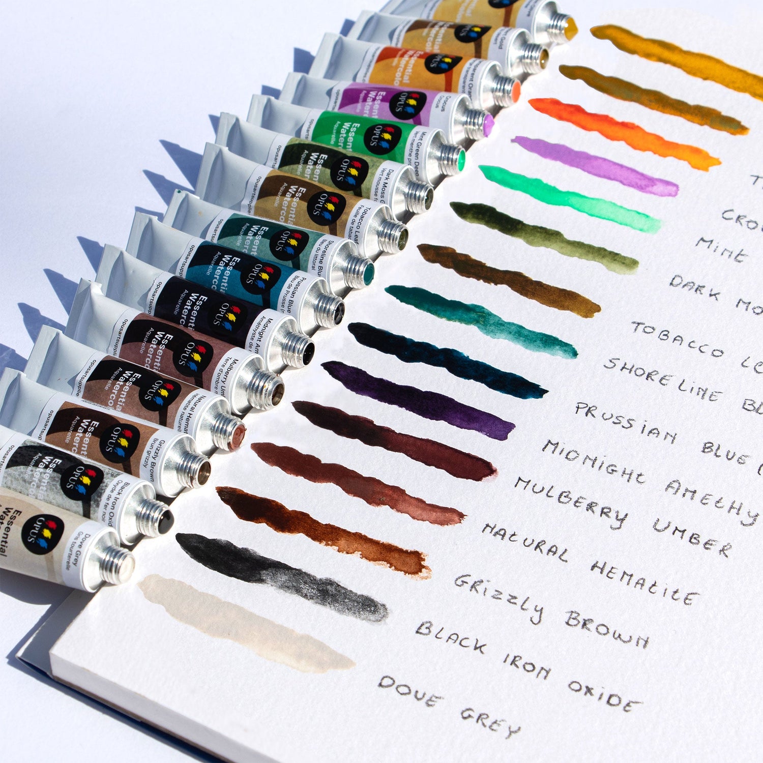 Opus Essential Watercolour Tubes