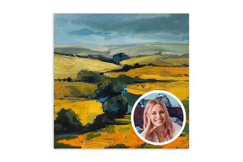 Landscapes Using Palette Knives with Oil and Cold Wax with Samantha Williams-Chapelsky