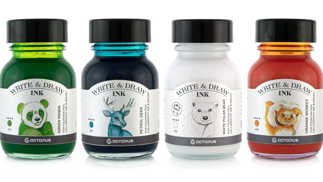 Octopus Write and Draw Inks