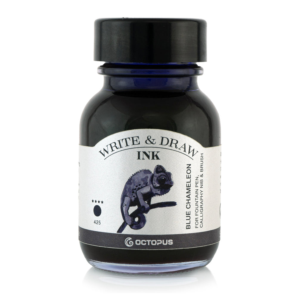 Octopus Write Ink Octopus Write and Draw Ink Blue Chameleon 50ml – Opus Art Supplies