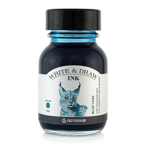 Octopus Write and Draw Ink Blue Lynx 50ml