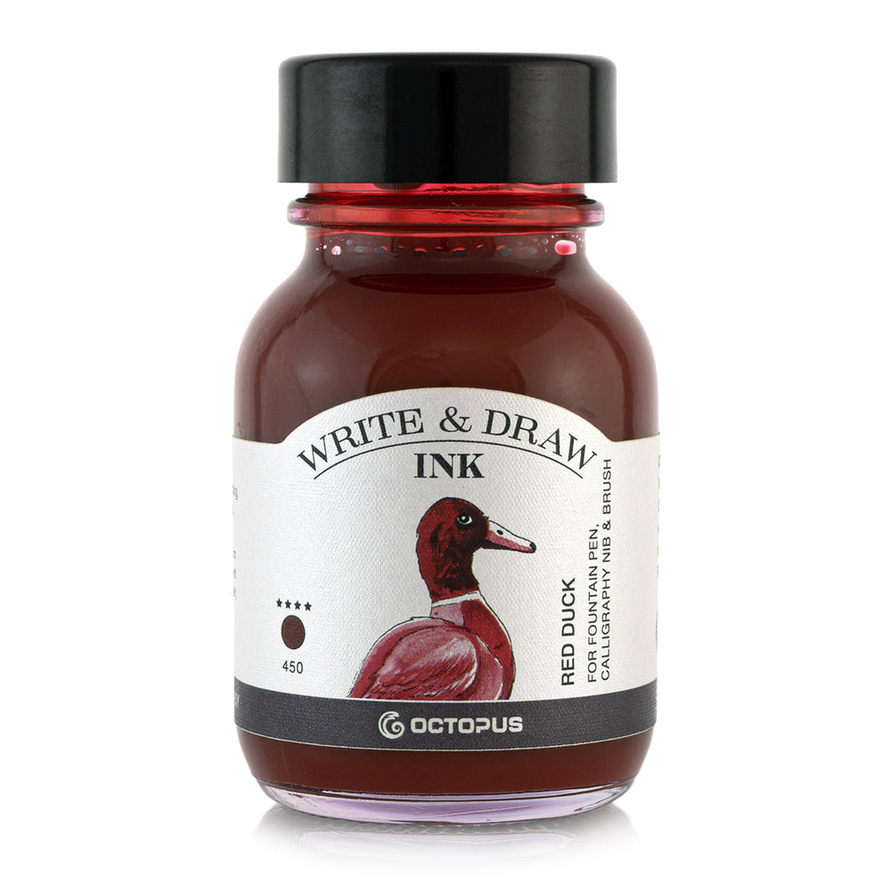 Octopus Write and Draw Ink Red Duck 50ml