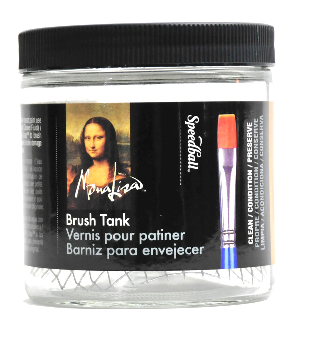 Speedball Mona Lisa Brush Cleaning Tank - 16oz