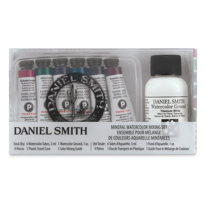 Daniel Smith Extra Fine Watercolors 5ml Minerals Mixing Set of 6 with Ground