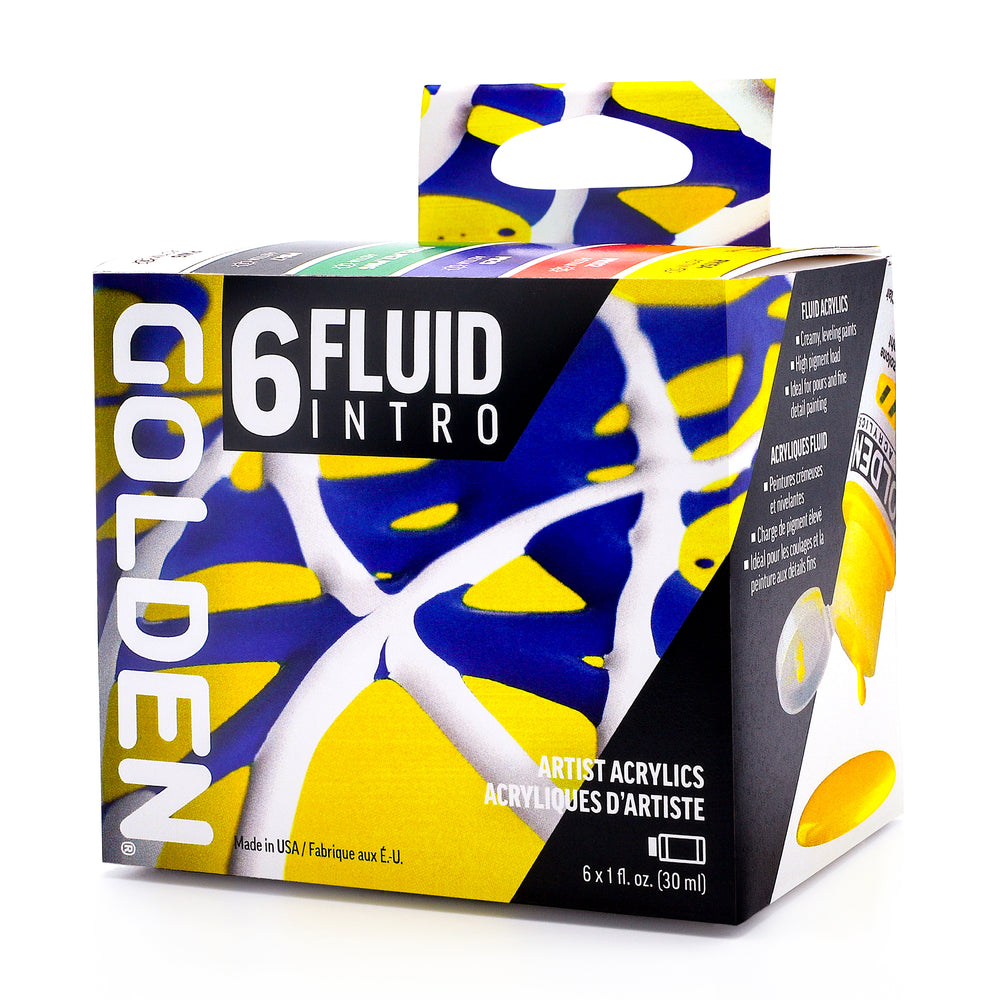 GOLDEN Fluid Acrylics Intro Set