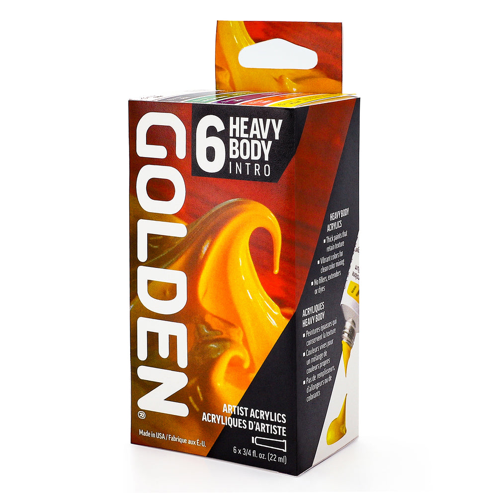 GOLDEN Heavy Body Acrylics Intro Set