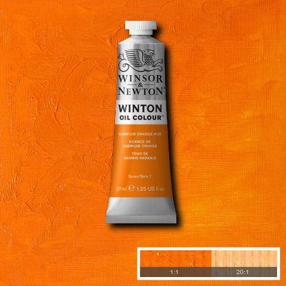 Winton Oil Colours - Orange or Red or Purple