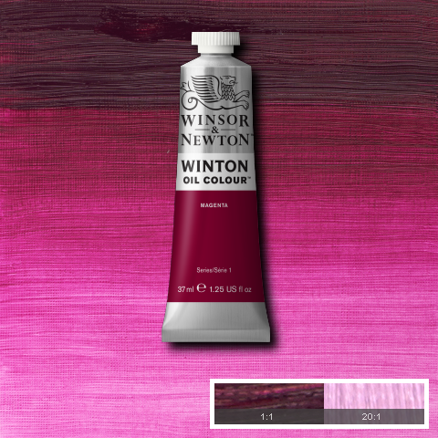 Winton Oil Colours - Orange or Red or Purple