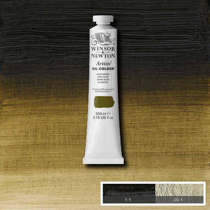 Winsor & Newton Artists' Oil Colours - Brown or Green