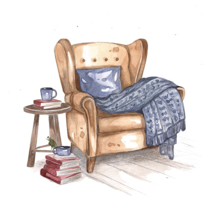 Willow Wolfe Watercolor Workbook - Winter Glow by Nya Wolfe