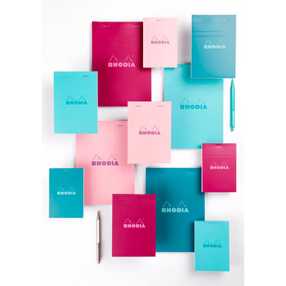 Rhodia No.11 Staplebound Grid Pad 3" x 4" - Pink